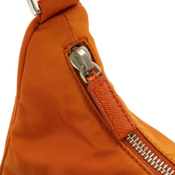 12370592 4 Prada Accessory Pouch Nylon Orange