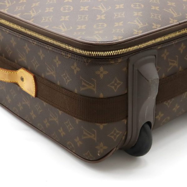 12370639 3 LOUIS VUITTON Monogram Pegas 60 Carry Case Suitcase Travel Bag