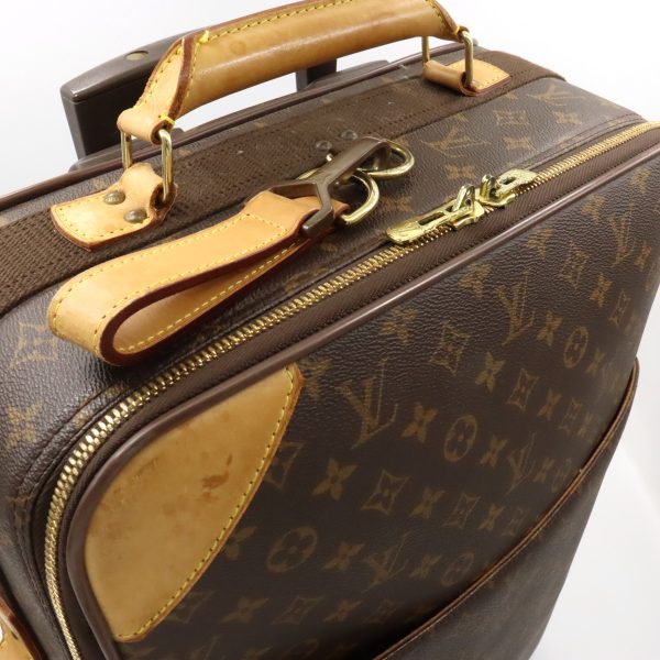 12370639 4 LOUIS VUITTON Monogram Pegas 60 Carry Case Suitcase Travel Bag