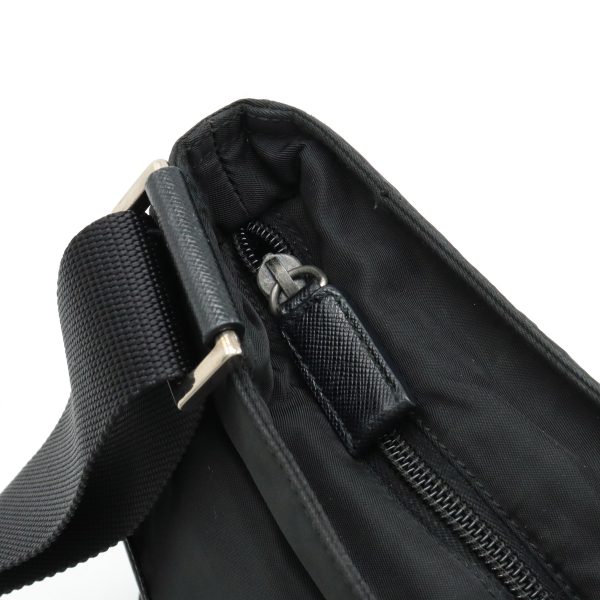 12370688 7 Prada Shoulder Bag Nylon Black