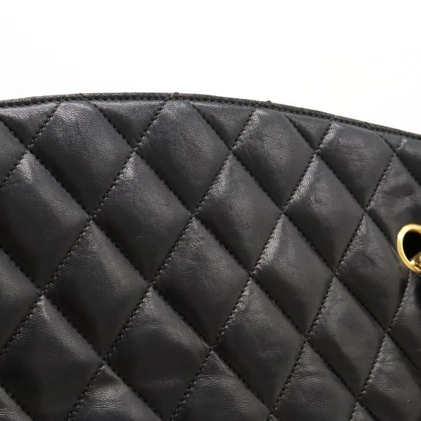 12370775 7 Chanel Matelasse Chain Tote Bag Black