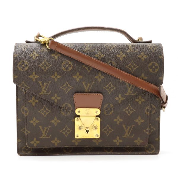 12370991 1 LOUIS VUITTON Monceau 28 2WAY Shoulder Bag