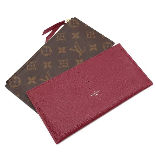 12380322 9 LOUIS VUITTON Pochette Felicie Clutch Bag 2WAY Monogram Fuchsia