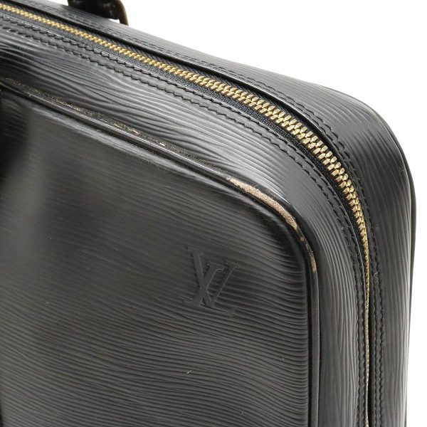 12380491 8 LOUIS VUITTON Epi Porte Voyage Document Business Bag Noir Black