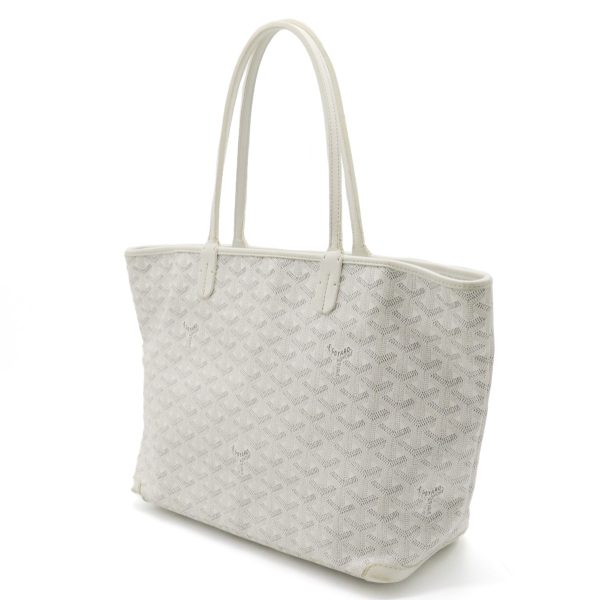 12380555 2 Goyard Artois PM Tote Bag White