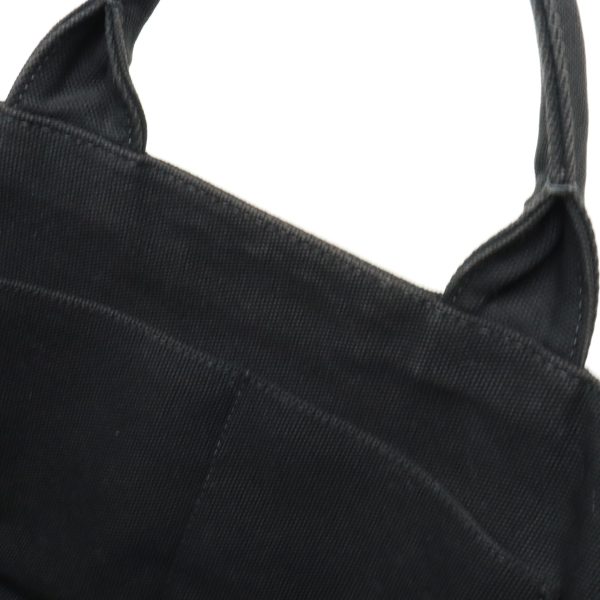 12380601 6 Prada Canapa Tote Bag Black