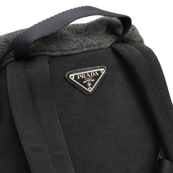 12380608 7 Prada Mini Rucksack Gray