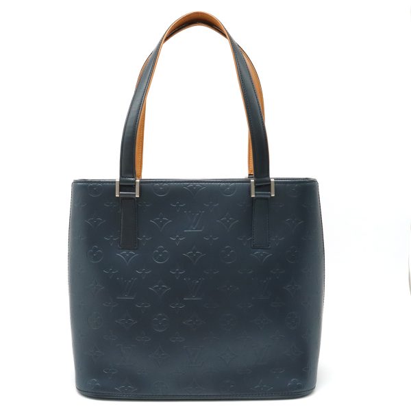 12380915 1 LOUIS VUITTON Stockton Tote Shoulder Bag Blue