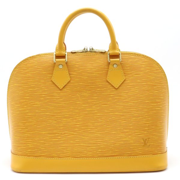 12380947 1 LOUIS VUITTON Alma Handbag Yellow Epi