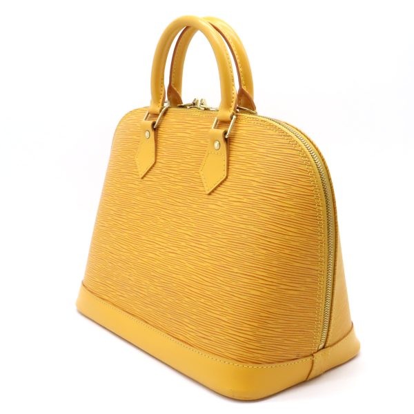 12380947 2 LOUIS VUITTON Alma Handbag Yellow Epi