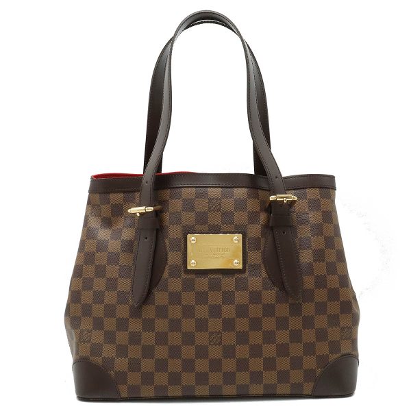 12390219 1 LOUIS VUITTON Hampstead MM Tote Bag Damier