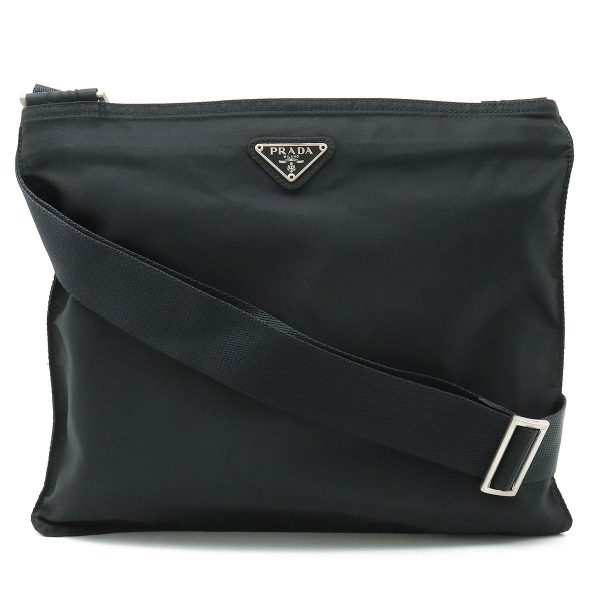 12390823 1 Prada Shoulder Bag Nylon Black