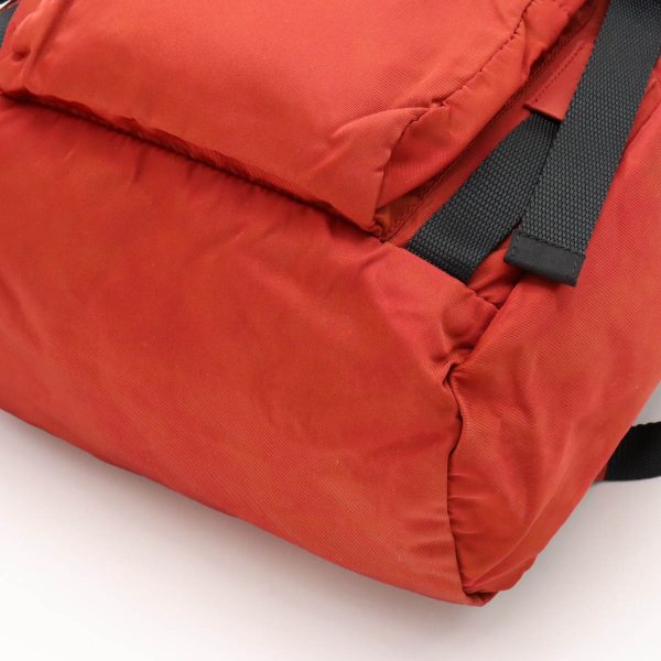 12390831 3 Prada Backpack Nylon Orange