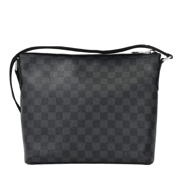 123e1840 01 02 Louis Vuitton Mick PM Damier Graphite Black Gray