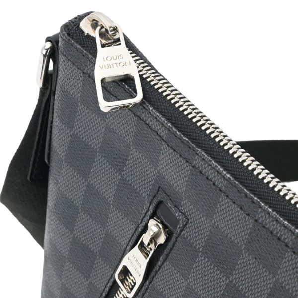 123e1840 01 11 Louis Vuitton Mick PM Damier Graphite Black Gray