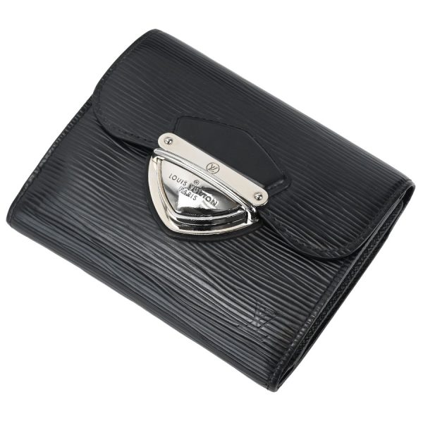 123e2116 01 17 Louis Vuitton Portefeuille Joy Wallet Noir Black