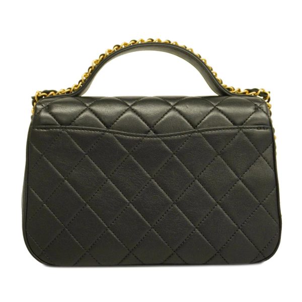 1240001000917 15 1 Chanel 2way Bag Matelasse Chain Shoulder Black