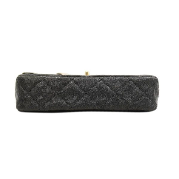 1240001008842 3 Chanel Shoulder Bag Matelasse Caviar Skin Black