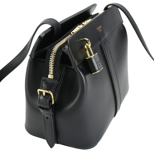 1240001024533 3 Celine Teen Hippo de France Shoulder Bag Leather