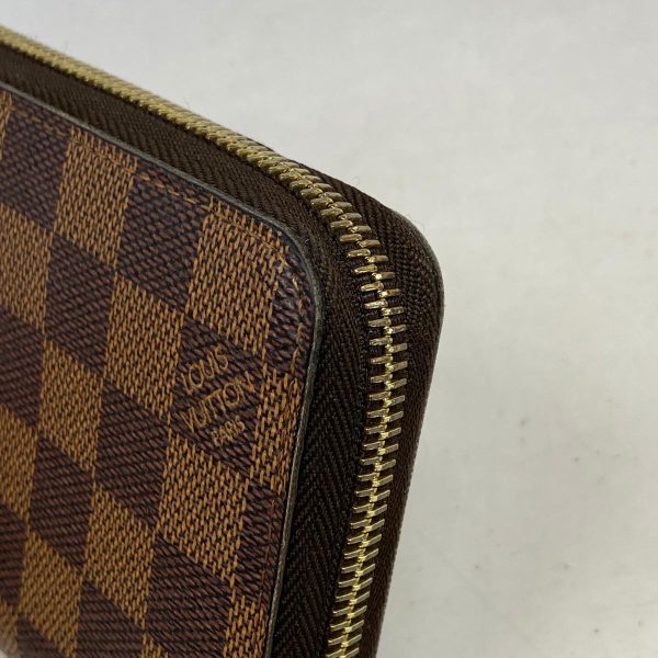 1240001031649 12 Louis Vuitton Zippy Long Wallet Damier Ebene