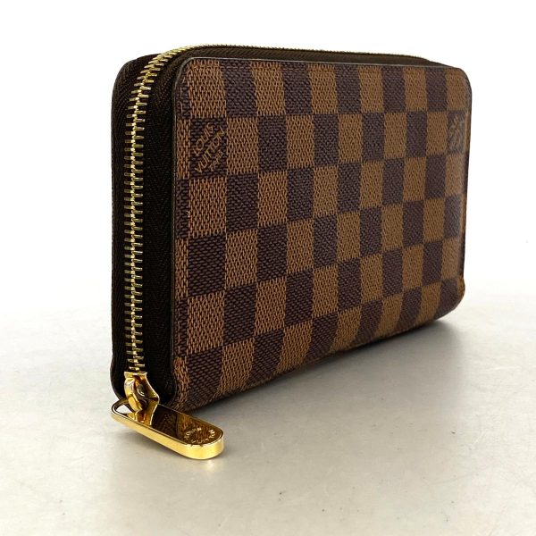 1240001031649 2 Louis Vuitton Zippy Long Wallet Damier Ebene