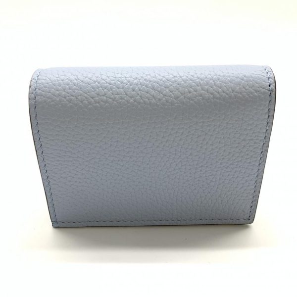 1240001033146 4 Gucci Interlocking G Python Bifold Wallet Light Blue