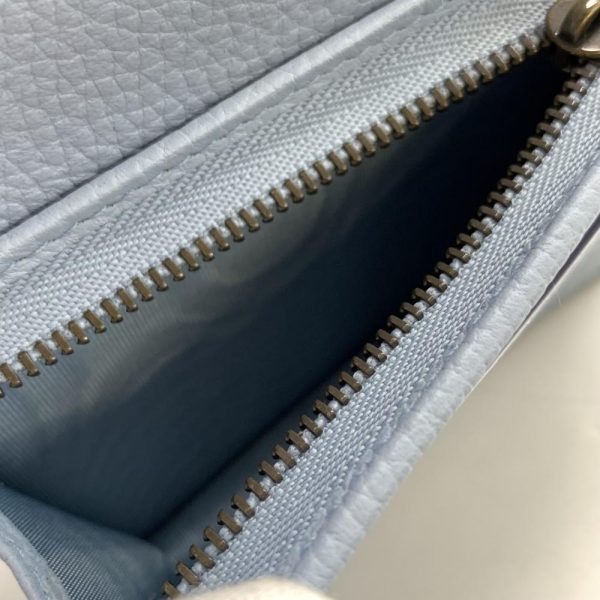 1240001033146 8 Gucci Interlocking G Python Bifold Wallet Light Blue