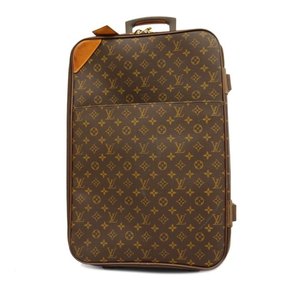 1240001034315 1 Louis Vuitton Pegas 55 Carry Bag Monogram Brown