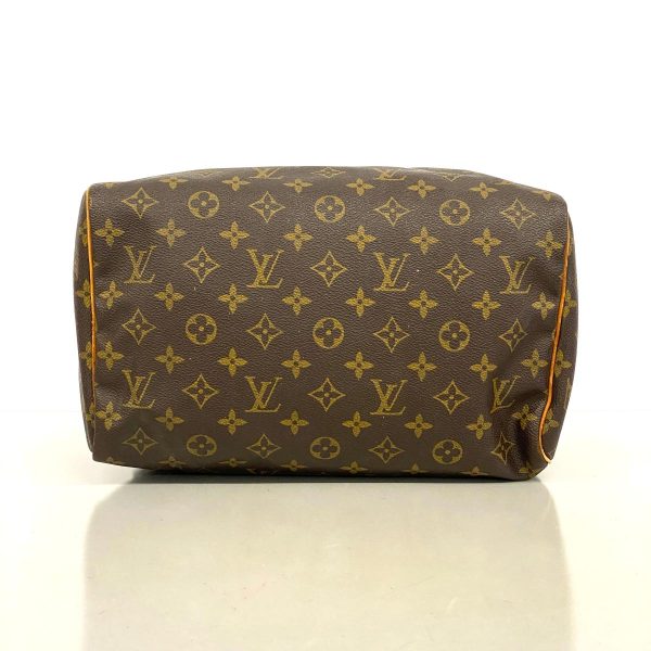 1240001034364 3 Louis Vuitton Speedy 30 Handbag Monogram Brown