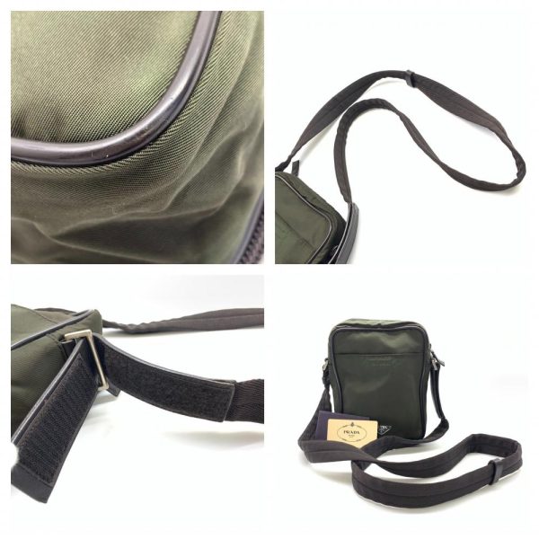 1240001035344 10 Prada Messenger Bag Nylon Green