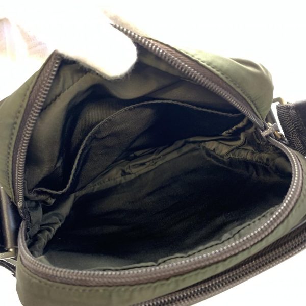 1240001035344 6 Prada Messenger Bag Nylon Green