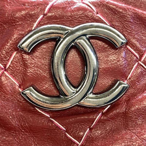 1240001036012 8 CHANEL Wild Stitch Chain Tote Bag Shoulder Vintage Calf