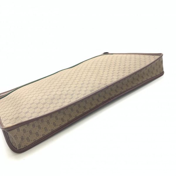 1240001036210 4 Gucci Micro Small GG Clutch Bag Beige Old Gucci