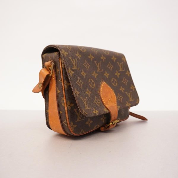 1240001036386 2 Louis Vuitton Shoulder Monogram Cartesier 22 Brown