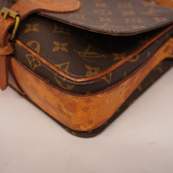 1240001036386 6 Louis Vuitton Shoulder Monogram Cartesier 22 Brown