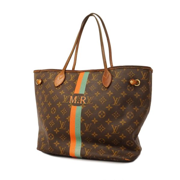 1240001036897 1 Louis Vuitton Tote Bag Monogram Neverfull MM Pimon