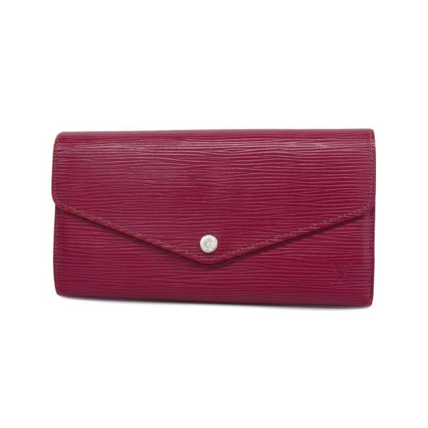 1240001036932 1 Louis Vuitton Wallet Epi Portefeuille Sara Fuchsia