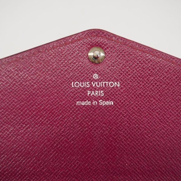 1240001036932 4 Louis Vuitton Wallet Epi Portefeuille Sara Fuchsia