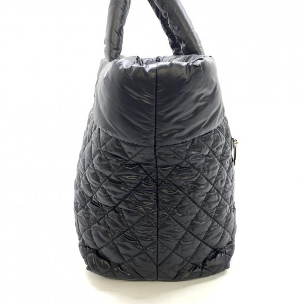 1240001036937 3 Chanel Coco Cocoon GM Tote Bag Black Nylon Quilting