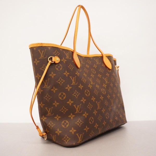 1240001036938 2 Louis Vuitton Tote Bag Monogram Neverfull MM Brown