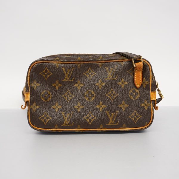 1240001036955 14 Louis Vuitton Shoulder Bag Pochette Marly Brown