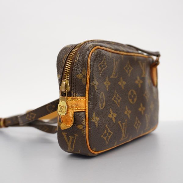 1240001036955 2 Louis Vuitton Shoulder Bag Pochette Marly Brown