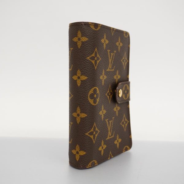 1240001037012 2 Louis Vuitton Wallet Porte Papier Zip Brown