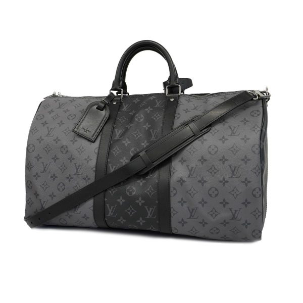 1240001037048 1 Louis Vuitton Boston Bag Bandouliere 50 Black