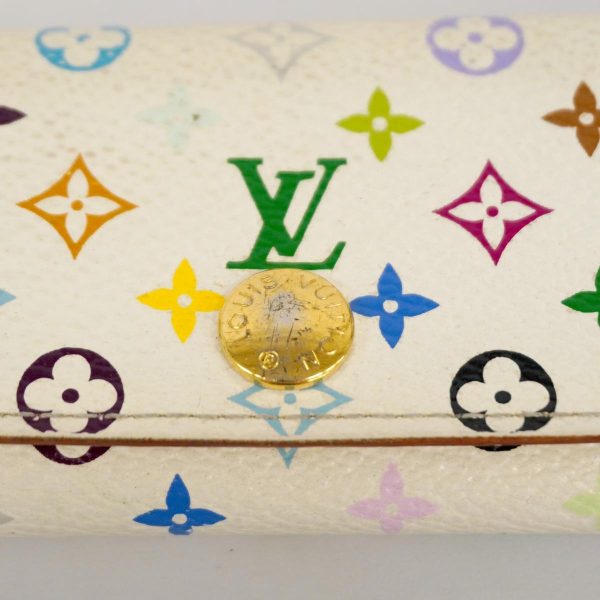 1240001037050 6 Louis Vuitton Key Case Monogram Multicre 4 Bronze