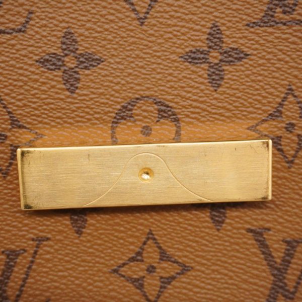 1240001037069 6 Louis Vuitton 2way Bag Reverse Dauphine MM Brown