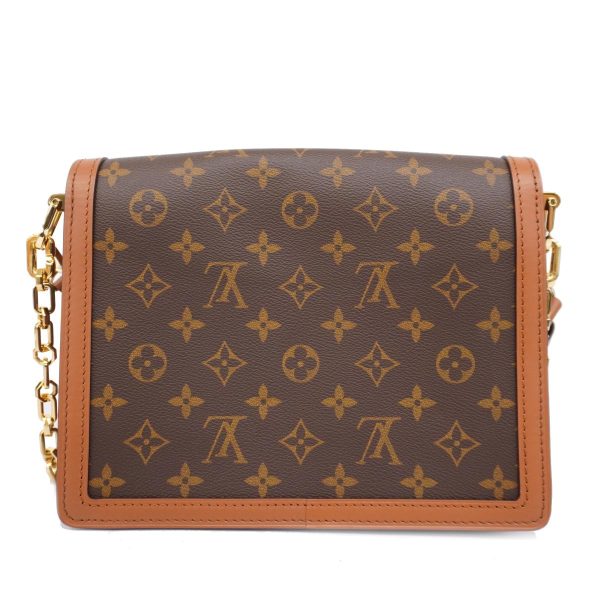 1240001037069 7 Louis Vuitton 2way Bag Reverse Dauphine MM Brown