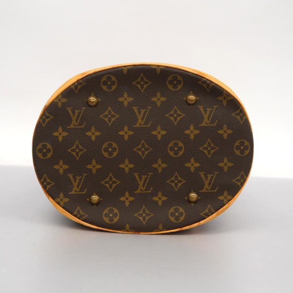 1240001037087 3 Louis Vuitton Tote Bag Monogram Bucket GM Brown