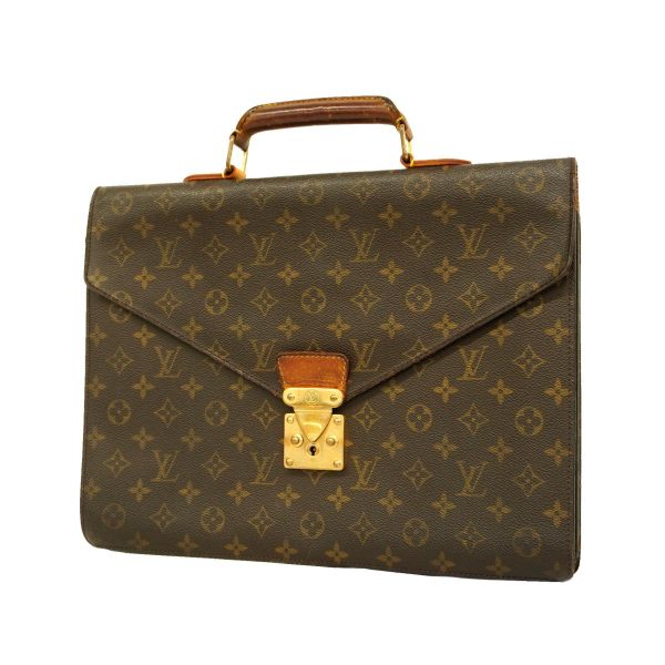 1240001037094 1 Louis Vuitton Business Bag Monogram Conseier Brown