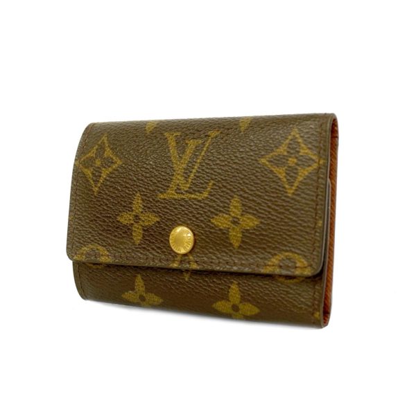 1240001037097 1 Louis Vuitton Key Case Monogram Multicre 6 Brown